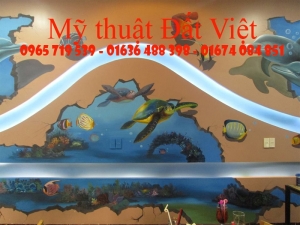Tranh Tường 3D đẹp 120 Kim Mã, Hà Nội, Việt Nam