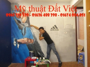 Tranh Tường 3D đẹp 120 Kim Mã, Hà Nội, Việt Nam